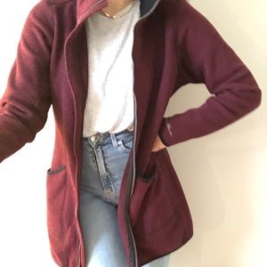 Eddie Bauer Fleece Knit Jacket